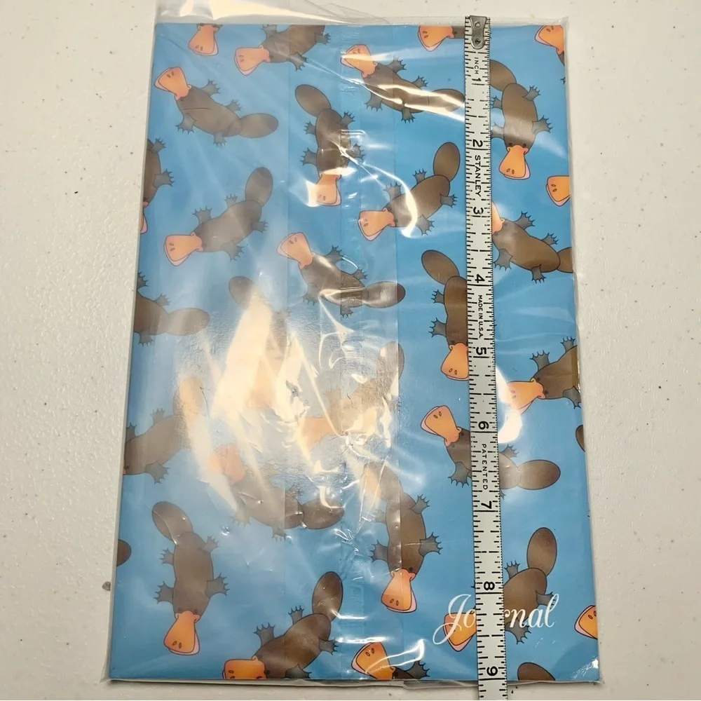 Platypus Pattern Journal, [NEW] Blue